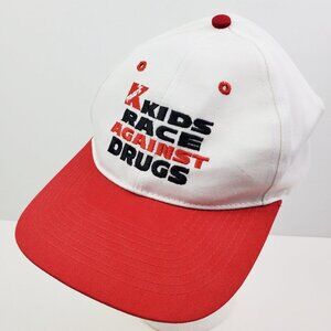 K-Mart Vintage Snapback Kids Hat Race Against Drugs Embroidered Cap
